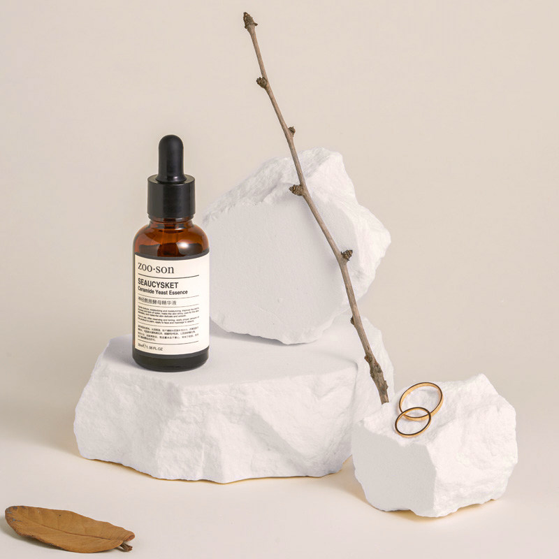 白色石头拍照背景装饰道具摆件拍摄主图摄影石膏ins风不规则石材