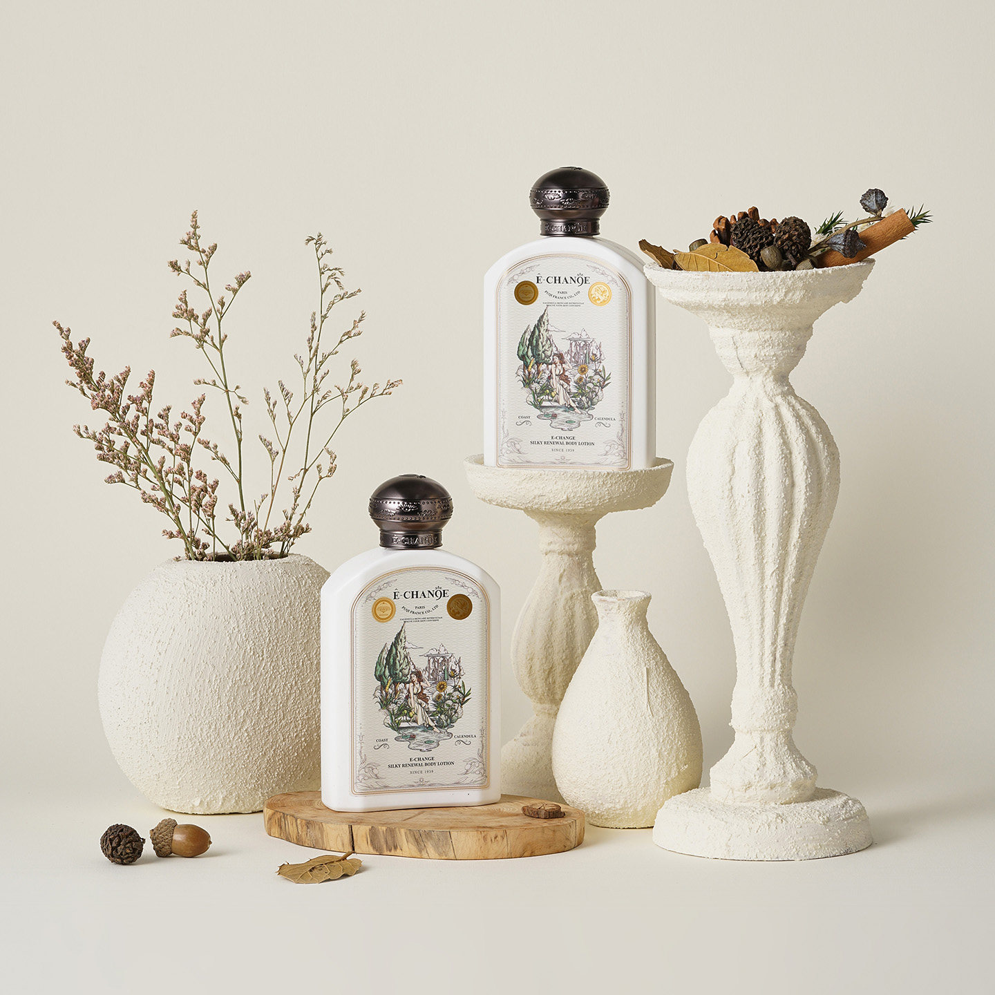 高级感白色肌理烛台桌面摆件复古花瓶拍照道具香薰陈列摄影装饰,家居饰品,装饰摆件,淘宝优惠券,粉丝福利购,淘宝优惠卷