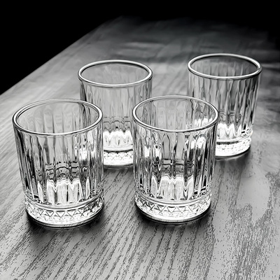 玻璃白酒杯100ml毫升二两小酒杯