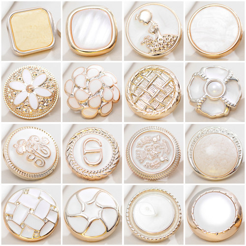 高端奢华大衣扣子风衣外套