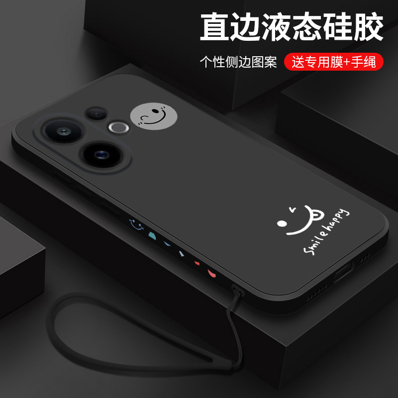 适用vivos30手机壳新款s30promini液态硅胶软壳vivo镜头全包防摔超薄保护套viv0潮男女生s30个性创意网红笑脸