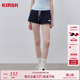 韩系少女裤 樱桃KIRSH 松紧腰短裤 女春夏2026新款 子 休闲运动短裤