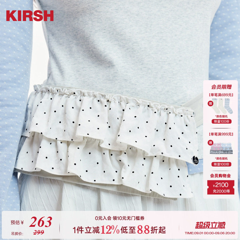 樱桃KIRSH波点时尚复古腰包女图片