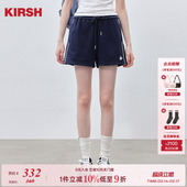 裤 樱桃KIRSH 韩系少女松紧腰短裤 女春夏2026新款 子 休闲运动短裤