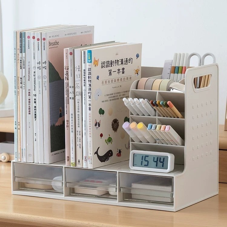 【已售10W+】多功能桌面立式书架