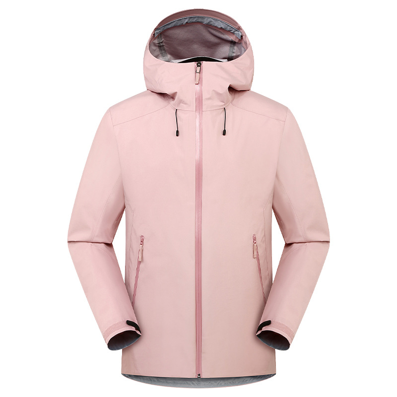 冲锋衣潮款户外男女款防水防尘超轻全压胶运动登山服露营外套批发