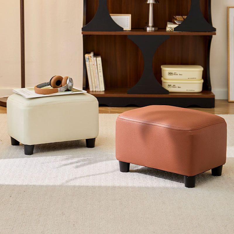 小凳子家用矮凳门口换鞋凳可叠放客厅沙发圆凳坐墩方凳实木小板凳