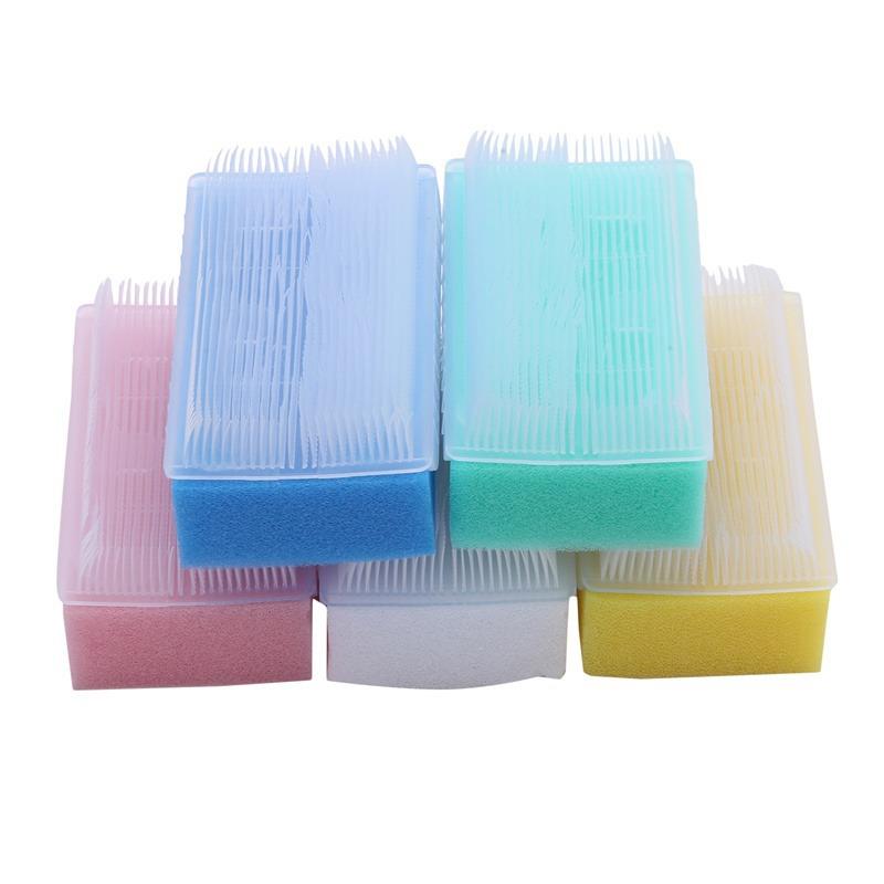 儿童触觉感统训练器材早教抚触按摩刷触觉刷洗澡海绵刷洗 手海绵