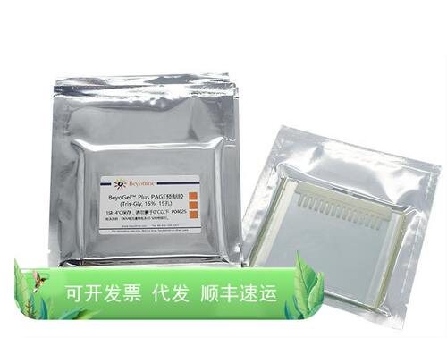 BeyoGel? Plus PAGE预制胶(Tris-Gly, 15%, 15孔) 生物