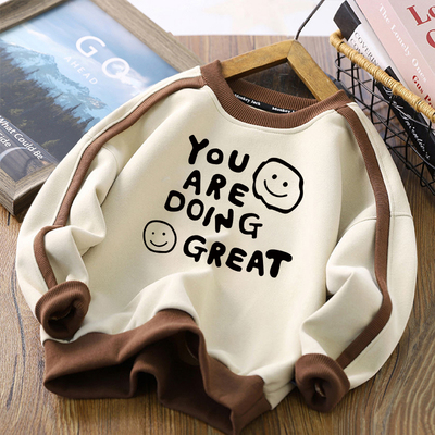 小杨哥推荐儿童圆领保暖打底衫