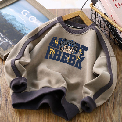 小红书推荐童装秋冬新款加绒卫衣