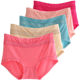 亏本清仓5条装 夏 莫代尔三角裤 内裤 女士中腰提臀竹炭纤维大码