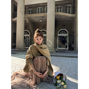 八盖pinky piggy 浪漫守则 氛围感两色雪纺不规则半裙女高腰长裙