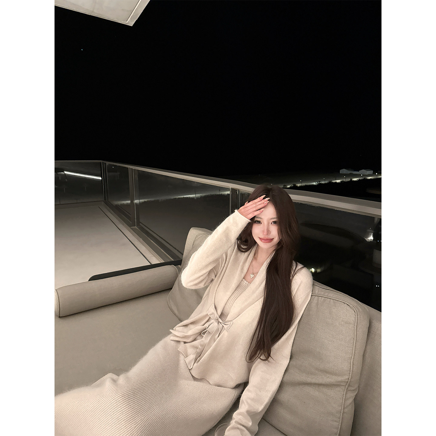 八盖pinky piggy 温柔狙击 手工钩花安哥拉兔毛针织连衣裙两件套,女装/女士精品,时尚套装,淘宝优惠券,粉丝福利购,淘宝优惠卷