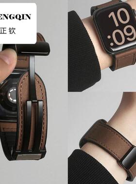 适用小米手环9pro表带秋冬8/7pro手腕带新款硅胶红米手表5/4手表