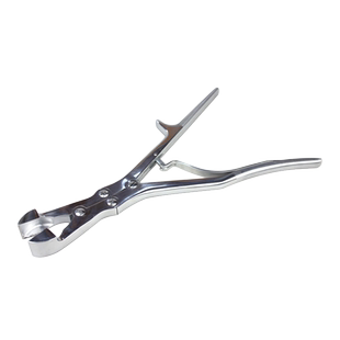 JZ金钟肋骨双关节咬骨钳30cm盒式心胸外科骨科手术器械胸骨骨剪刀