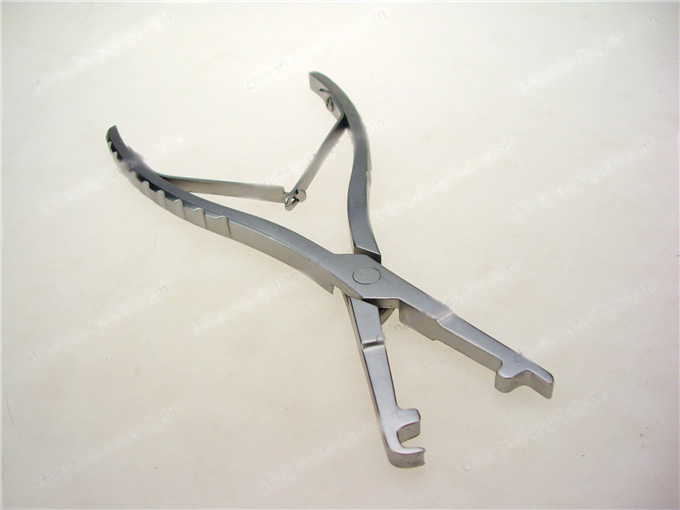 骨科器械医用直型单边夹钳弯板