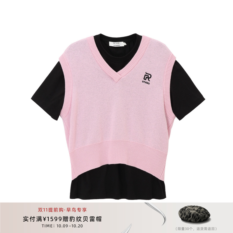 REVAN芮范奥莱冬季都市休闲百搭短单衣SN90801554