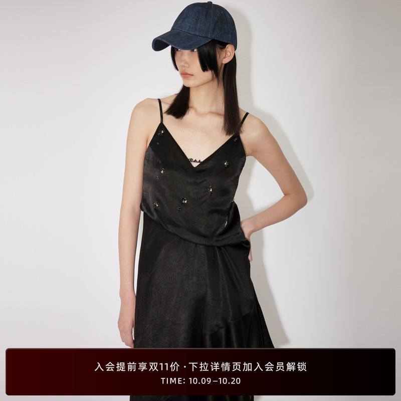 【宠粉直降】REVAN芮范奥莱夏季闺房风手工钉钻连衣裙RM31101219