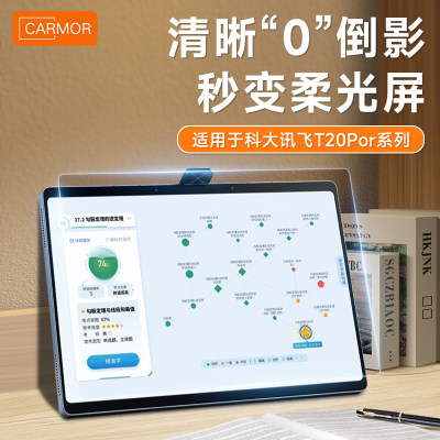 Carmo适用Lumie10pro科大讯飞学习机T2pro护眼类纸膜屏幕ar增透屏幕贴膜13英寸防反光平板绘画写字纸膜