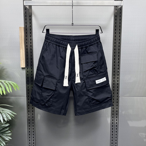 夏季直筒休闲工装短裤男潮牌痞帅