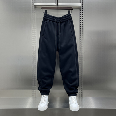 2025秋冬新款加绒加厚休闲裤