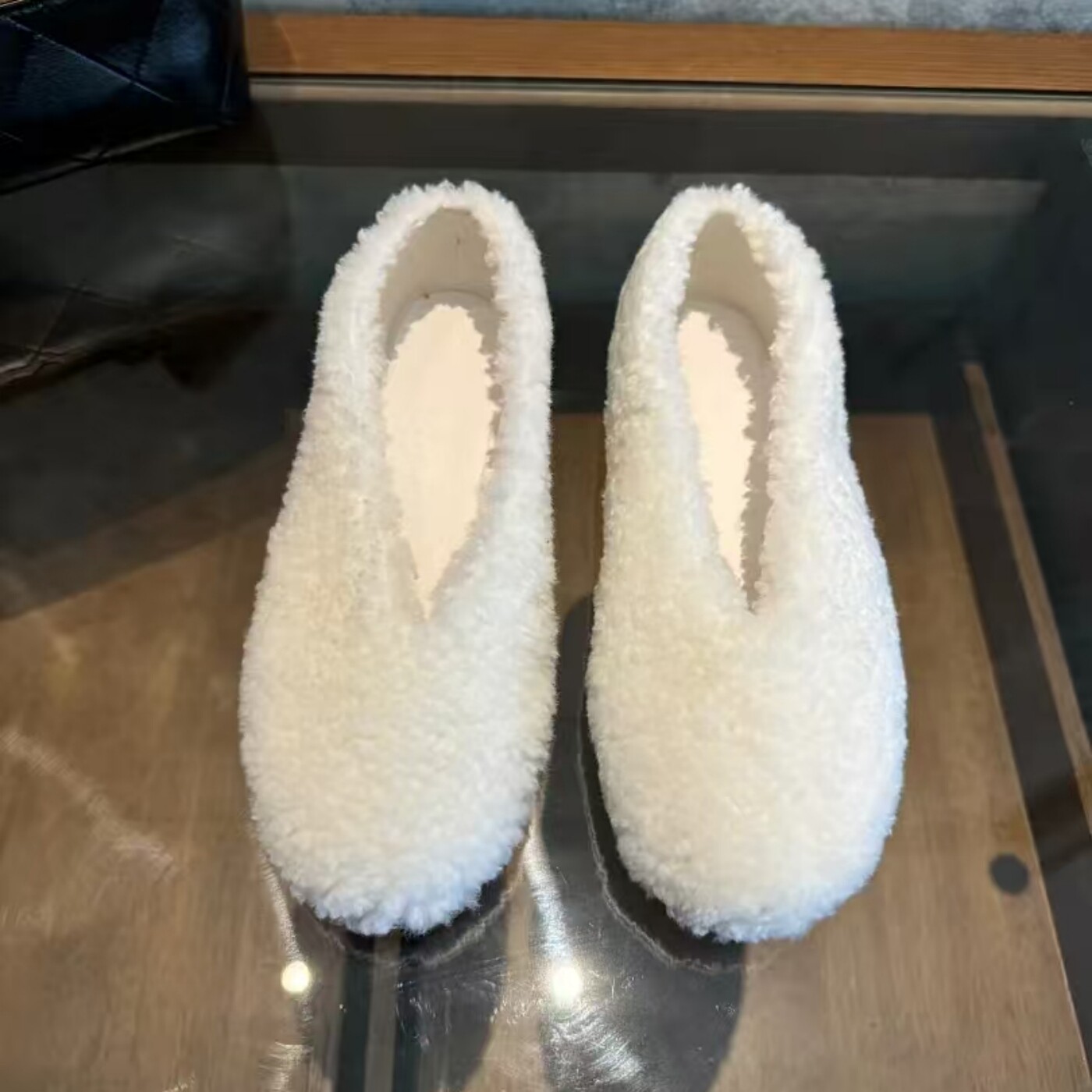 【高版】2025欧美秋冬新款时髦平底鞋休闲鞋穆勒鞋保暖毛毛单鞋女,女鞋,浅口单鞋,淘宝优惠券,粉丝福利购,淘宝优惠卷