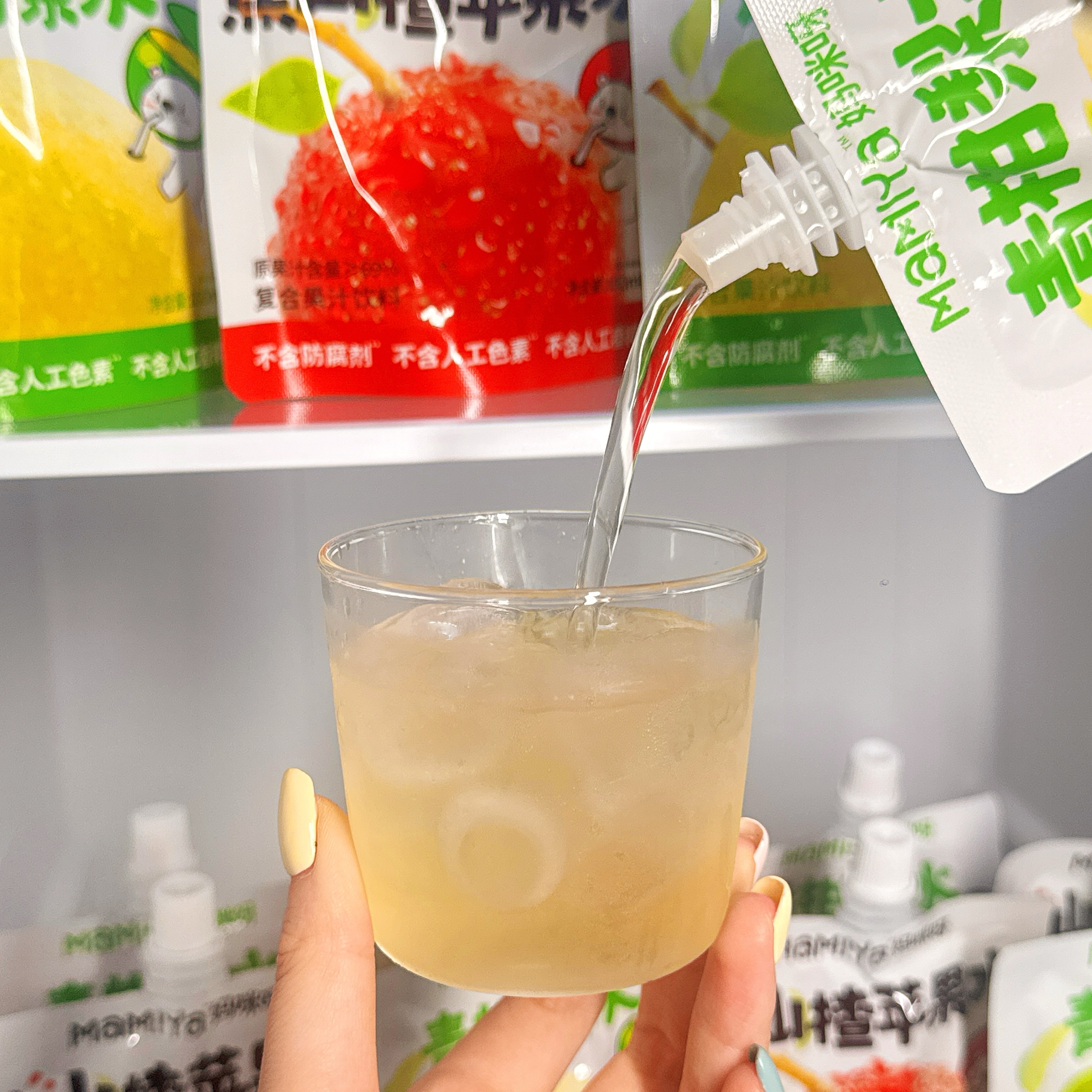 【U选宝宝饮料】mamiya苹果焦山楂青柑梨水儿童零食果汁