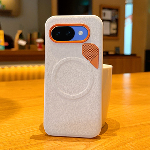 适用谷歌GooglePixel10A手机壳全包防摔超薄皮纹金甲纯色谷歌10A保护套潮牌谷歌Pixel10A磁吸散热五金