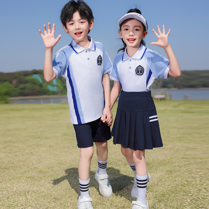 幼服儿园园唐园坊-毕业班服队小学校服班服英伦风棒球服春夏季生