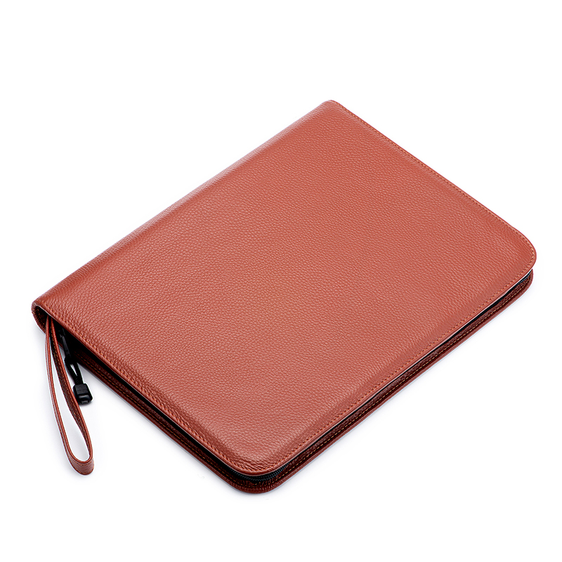 意斯华真皮笔袋大容量钢笔收纳套