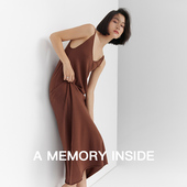 简约 2023新款 Memory Inside纯羊毛可机洗黑色背心吊带女秋季