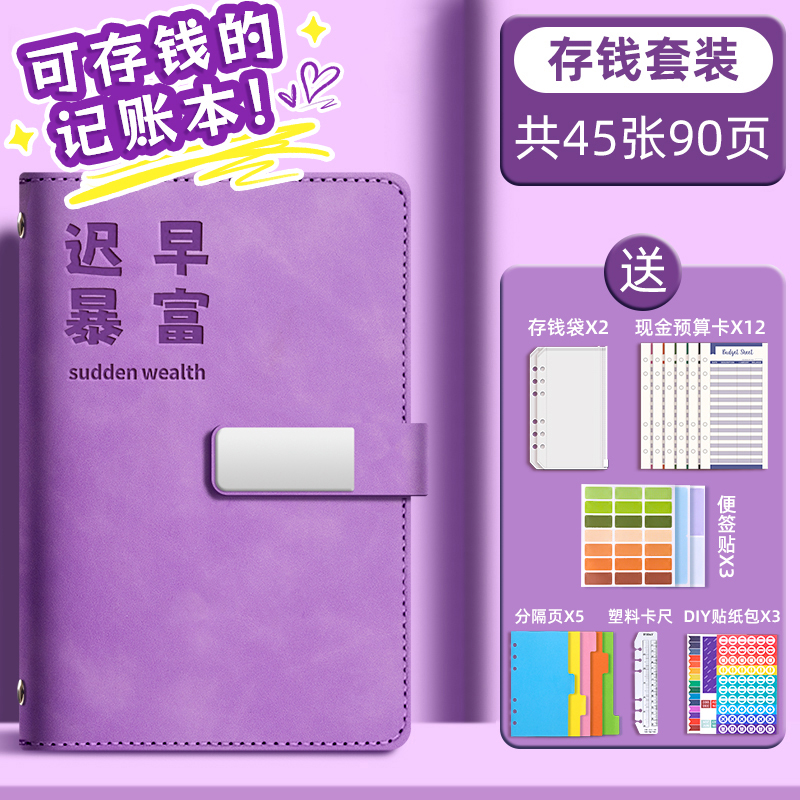[可存钱记账本]2024新款