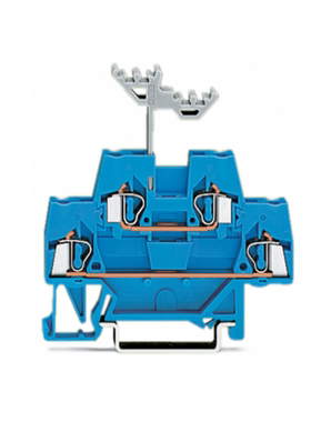 WAGO万可双层接线端子2,50mm²蓝色280-529
