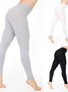 Women's solid color leggings capris     女士纯色打底裤九分裤