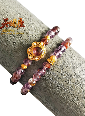 天蝎2024幸运水晶手链原创设计