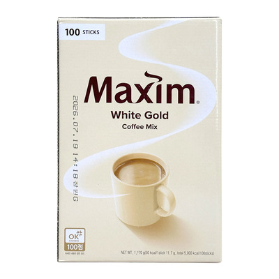韩国maxim麦馨白金牛奶速溶咖啡