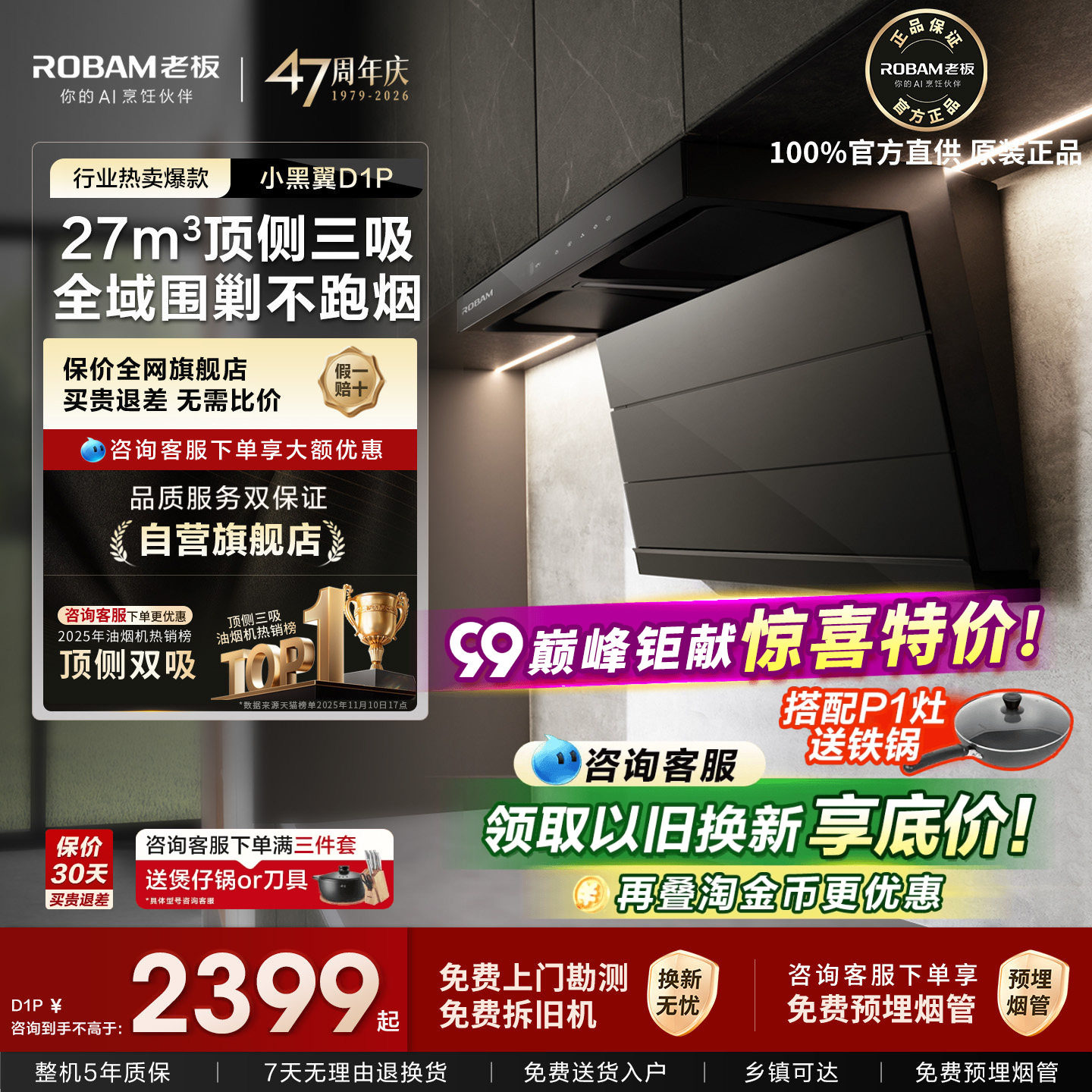 热销第一！老板小黑翼D1P升级款图片