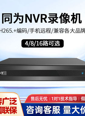 TVT同为4/8/16路网络硬盘录像机