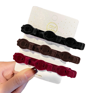 儿童编发发夹女童前额刘海夹碎发整理神器短发发卡小女孩夹子头饰