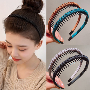 带齿防滑发捆 发卡高级感洋气时尚 发箍女款 洗脸专用头箍女2025新款