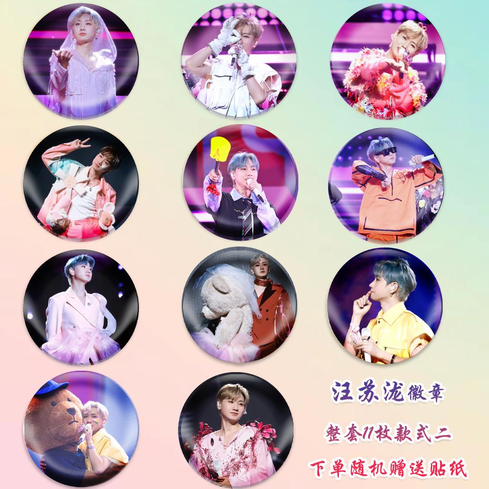 汪苏泷徽章演唱会吧唧马口铁钥匙扣书包挂件胸针diy谷子谷圈周边