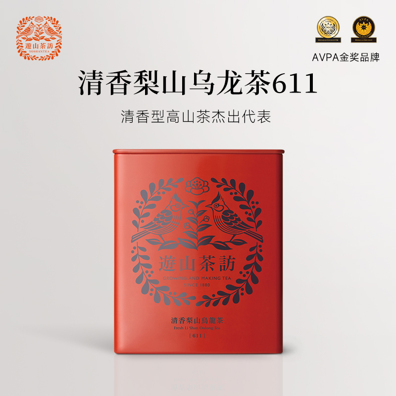 清香梨山乌龙茶611罐装正宗