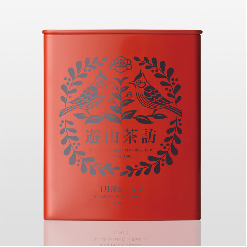 游山茶访781日月潭红玉红茶原产台湾特级乌龙茶叶75g红茶乌龙茶