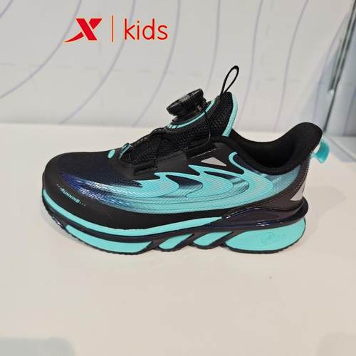 特步儿童鞋675115113012原369男小童2025年春新款网面防滑运动鞋