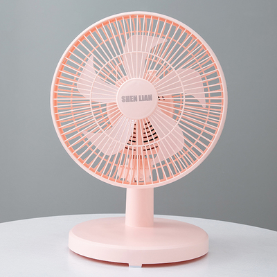 电风扇学生宿舍摇头小型电扇静音家用办公室台式桌面台扇迷你风扇