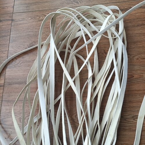 头层纯牛皮马镫带2米原色原皮