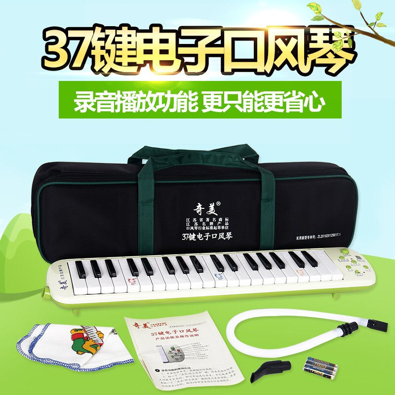 奇美37键电子口风琴录音播放演奏