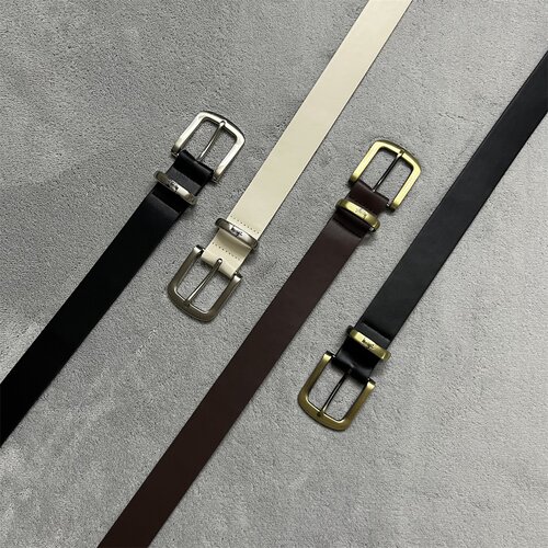 Stu风高级感金银扣蚊香腰带