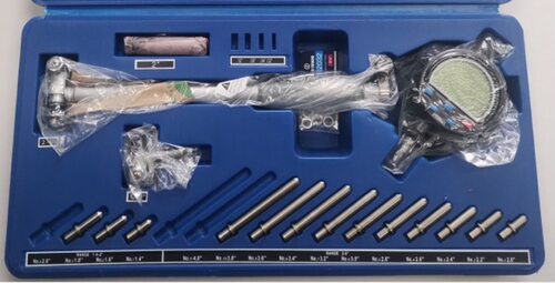 量缸表 斜插值英制内径指示表 2件套1.4-6英寸电子数显内径百分表